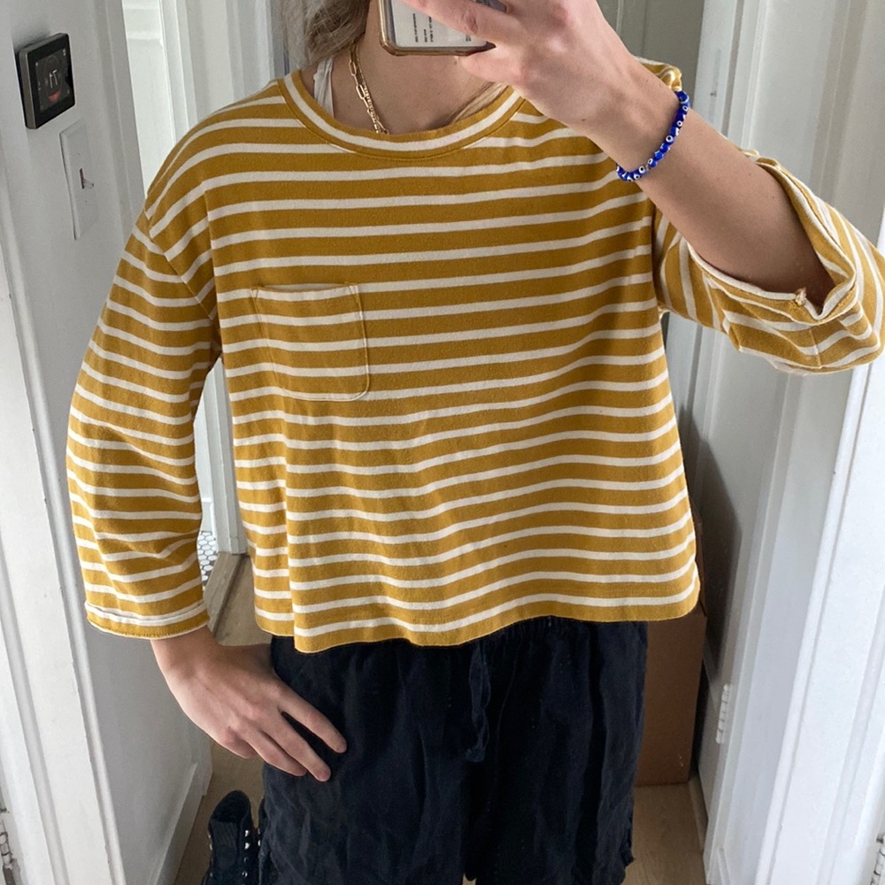 Madewell shirt sweatshirt